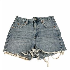 Topshop Moto Mom Shorts